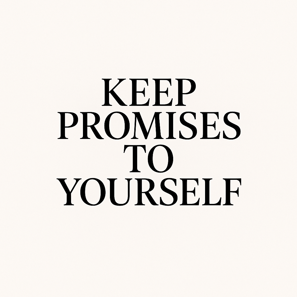 Promises to Yourself Changes Everything