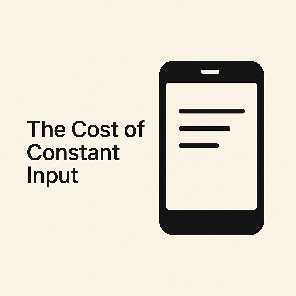 Stop Consuming, Start Creating: The Productivity Shift