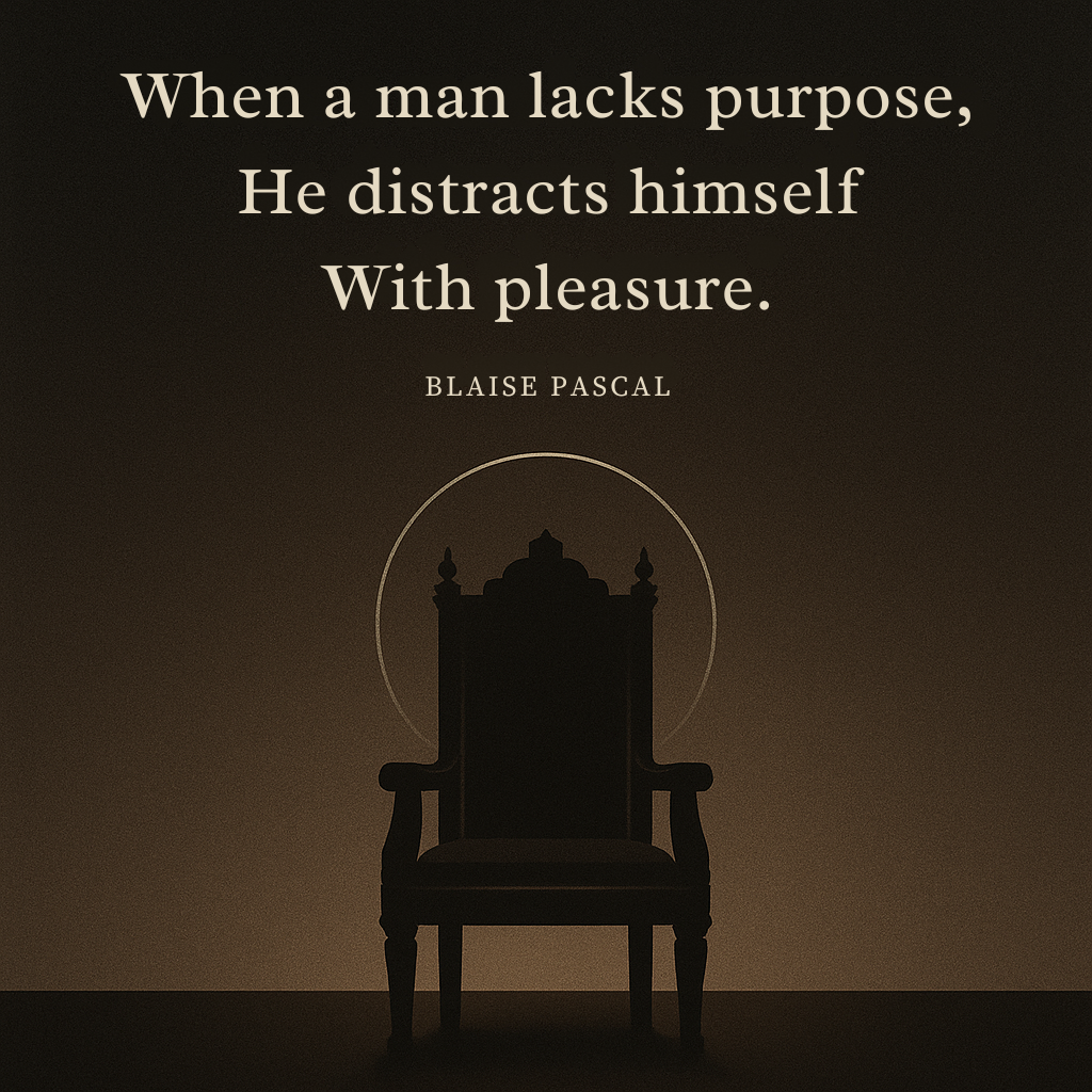 Without Purpose, Pleasure Consumes